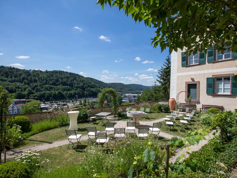 Weißer Garten